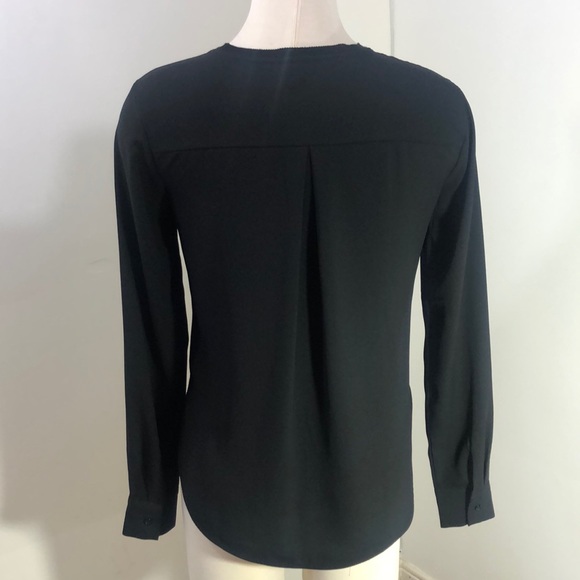 Ann Taylor Tweed and Rayon Blouse - Picture 2 of 7